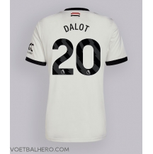 Manchester United Diogo Dalot #20 Derde tenue 2024-25 Korte Mouwen