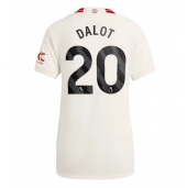 Manchester United Diogo Dalot #20 Derde tenue Dames 2023-24 Korte Mouwen