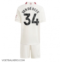 Manchester United Donny van de Beek #34 Derde tenue Kids 2023-24 Korte Mouwen (+ broek)
