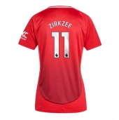 Manchester United Joshua Zirkzee #11 Thuis tenue Dames 2024-25 Korte Mouwen