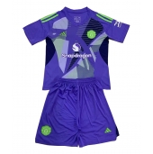 Manchester United Keeper Thuis tenue Kids 2024-25 Korte Mouwen (+ broek)