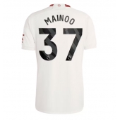 Manchester United Kobbie Mainoo #37 Derde tenue 2023-24 Korte Mouwen