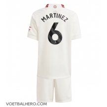 Manchester United Lisandro Martinez #6 Derde tenue Kids 2023-24 Korte Mouwen (+ broek)