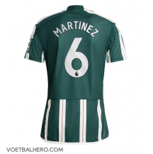 Manchester United Lisandro Martinez #6 Uit tenue 2023-24 Korte Mouwen