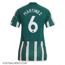 Manchester United Lisandro Martinez #6 Uit tenue Dames 2023-24 Korte Mouwen