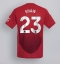 Manchester United Luke Shaw #23 Thuis tenue 2024-25 Korte Mouwen