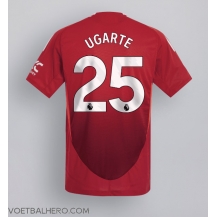 Manchester United Manuel Ugarte #25 Thuis tenue 2024-25 Korte Mouwen