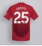 Manchester United Manuel Ugarte #25 Thuis tenue 2024-25 Korte Mouwen