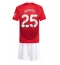 Manchester United Manuel Ugarte #25 Thuis tenue Kids 2024-25 Korte Mouwen (+ broek)