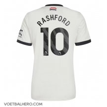 Manchester United Marcus Rashford #10 Derde tenue 2024-25 Korte Mouwen