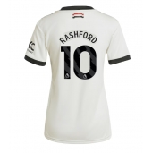 Manchester United Marcus Rashford #10 Derde tenue Dames 2024-25 Korte Mouwen