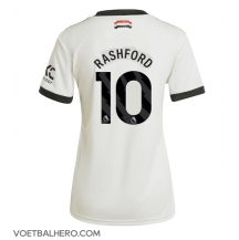 Manchester United Marcus Rashford #10 Derde tenue Dames 2024-25 Korte Mouwen