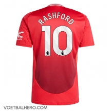 Manchester United Marcus Rashford #10 Thuis tenue 2024-25 Korte Mouwen