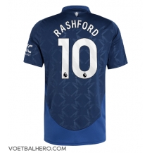 Manchester United Marcus Rashford #10 Uit tenue 2024-25 Korte Mouwen