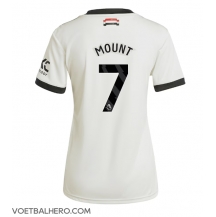 Manchester United Mason Mount #7 Derde tenue Dames 2024-25 Korte Mouwen