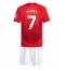 Manchester United Mason Mount #7 Thuis tenue Kids 2024-25 Korte Mouwen (+ broek)