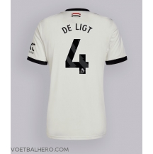 Manchester United Matthijs de Ligt #4 Derde tenue 2024-25 Korte Mouwen