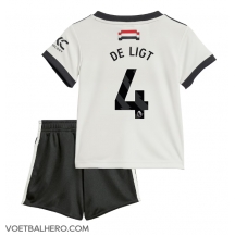 Manchester United Matthijs de Ligt #4 Derde tenue Kids 2024-25 Korte Mouwen (+ broek)