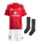 Manchester United Matthijs de Ligt #4 Thuis tenue Kids 2024-25 Korte Mouwen (+ broek)