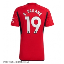 Manchester United Raphael Varane #19 Thuis tenue 2023-24 Korte Mouwen