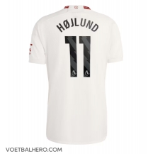 Manchester United Rasmus Hojlund #11 Derde tenue 2023-24 Korte Mouwen