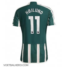 Manchester United Rasmus Hojlund #11 Uit tenue 2023-24 Korte Mouwen