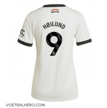 Manchester United Rasmus Hojlund #9 Derde tenue Dames 2024-25 Korte Mouwen