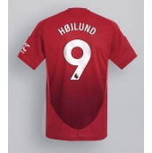 Manchester United Rasmus Hojlund #9 Thuis tenue 2024-25 Korte Mouwen