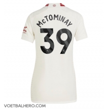 Manchester United Scott McTominay #39 Derde tenue Dames 2023-24 Korte Mouwen