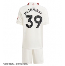 Manchester United Scott McTominay #39 Derde tenue Kids 2023-24 Korte Mouwen (+ broek)