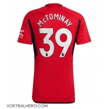 Manchester United Scott McTominay #39 Thuis tenue 2023-24 Korte Mouwen