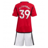 Manchester United Scott McTominay #39 Thuis tenue Kids 2023-24 Korte Mouwen (+ broek)