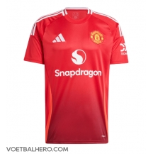 Manchester United Thuis tenue 2024-25 Korte Mouwen