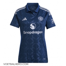 Manchester United Uit tenue Dames 2024-25 Korte Mouwen