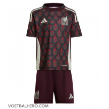 Mexico Thuis tenue Kids Copa America 2024 Korte Mouwen (+ broek)