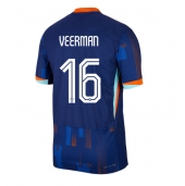 Nederland Joey Veerman #16 Uit tenue EK 2024 Korte Mouwen