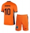 Nederland Memphis Depay #10 Thuis tenue Kids EK 2024 Korte Mouwen (+ broek)