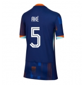 Nederland Nathan Ake #5 Uit tenue Dames EK 2024 Korte Mouwen