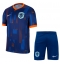 Nederland Uit tenue Kids EK 2024 Korte Mouwen (+ broek)