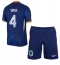 Nederland Virgil van Dijk #4 Uit tenue Kids EK 2024 Korte Mouwen (+ broek)