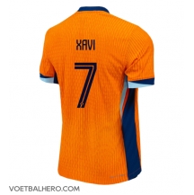 Nederland Xavi Simons #7 Thuis tenue EK 2024 Korte Mouwen