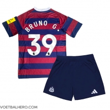 Newcastle United Bruno Guimaraes #39 Uit tenue Kids 2024-25 Korte Mouwen (+ broek)