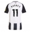 Newcastle United Harvey Barnes #11 Thuis tenue Dames 2024-25 Korte Mouwen