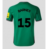 Newcastle United Harvey Barnes #15 Uit tenue 2023-24 Korte Mouwen