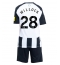 Newcastle United Joe Willock #28 Thuis tenue Kids 2024-25 Korte Mouwen (+ broek)