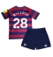 Newcastle United Joe Willock #28 Uit tenue Kids 2024-25 Korte Mouwen (+ broek)