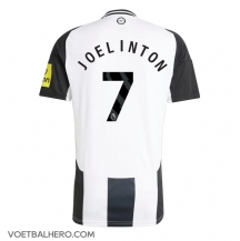 Newcastle United Joelinton #7 Thuis tenue 2024-25 Korte Mouwen