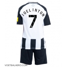 Newcastle United Joelinton #7 Thuis tenue Kids 2024-25 Korte Mouwen (+ broek)