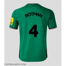 Newcastle United Sven Botman #4 Uit tenue 2023-24 Korte Mouwen