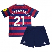 Newcastle United Tino Livramento #21 Uit tenue Kids 2024-25 Korte Mouwen (+ broek)